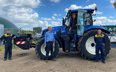 Farmer gets first look at methane tractor