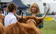 BBC Radio 2 broadcaster Sara Cox judges at the Royal Welsh Show