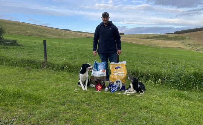 Sion Morgan, first and second place winner at Brampton, Ainstable, with Venn Queen (left) and Middery Kim respectively.